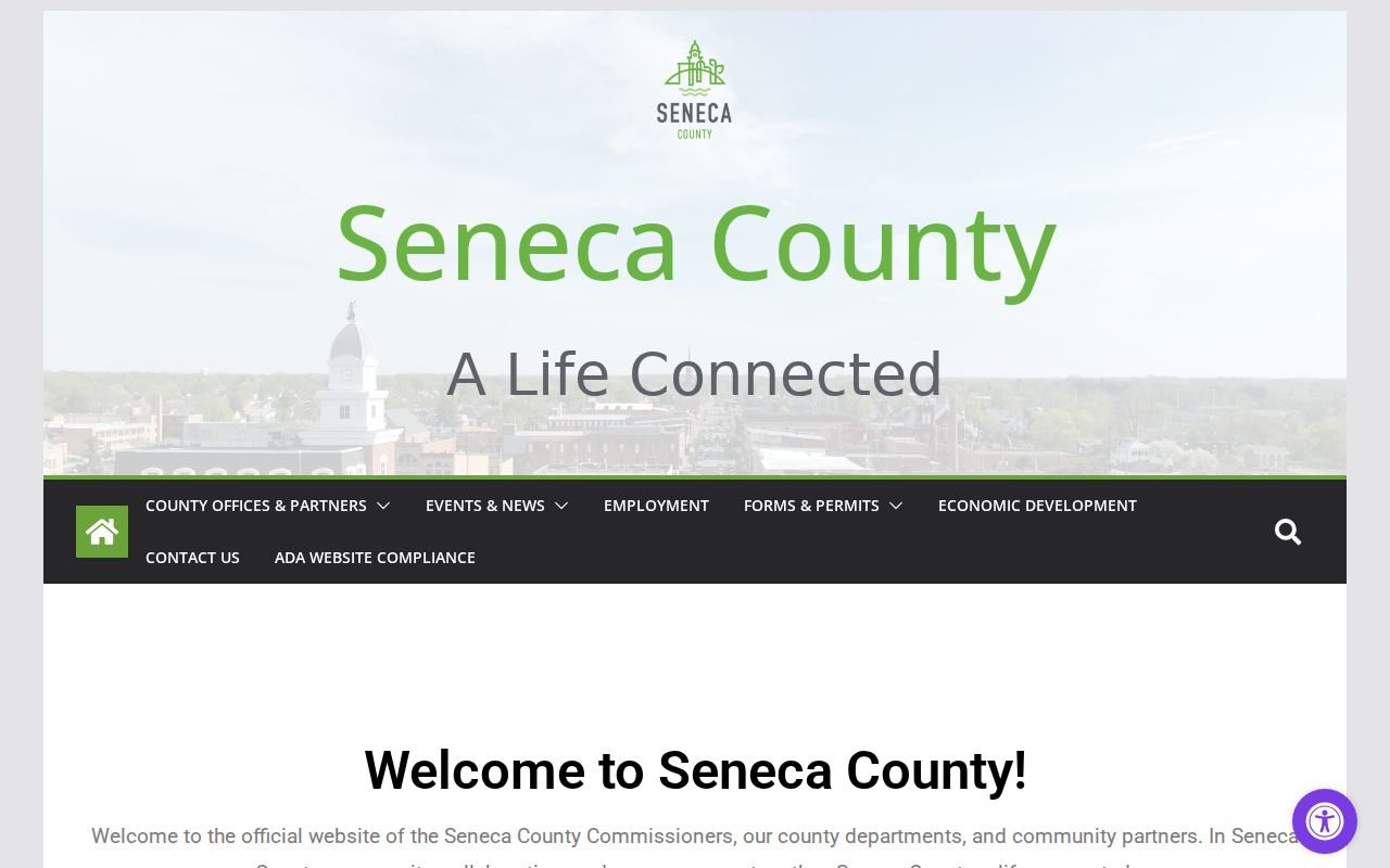 Seneca County court docket government access source